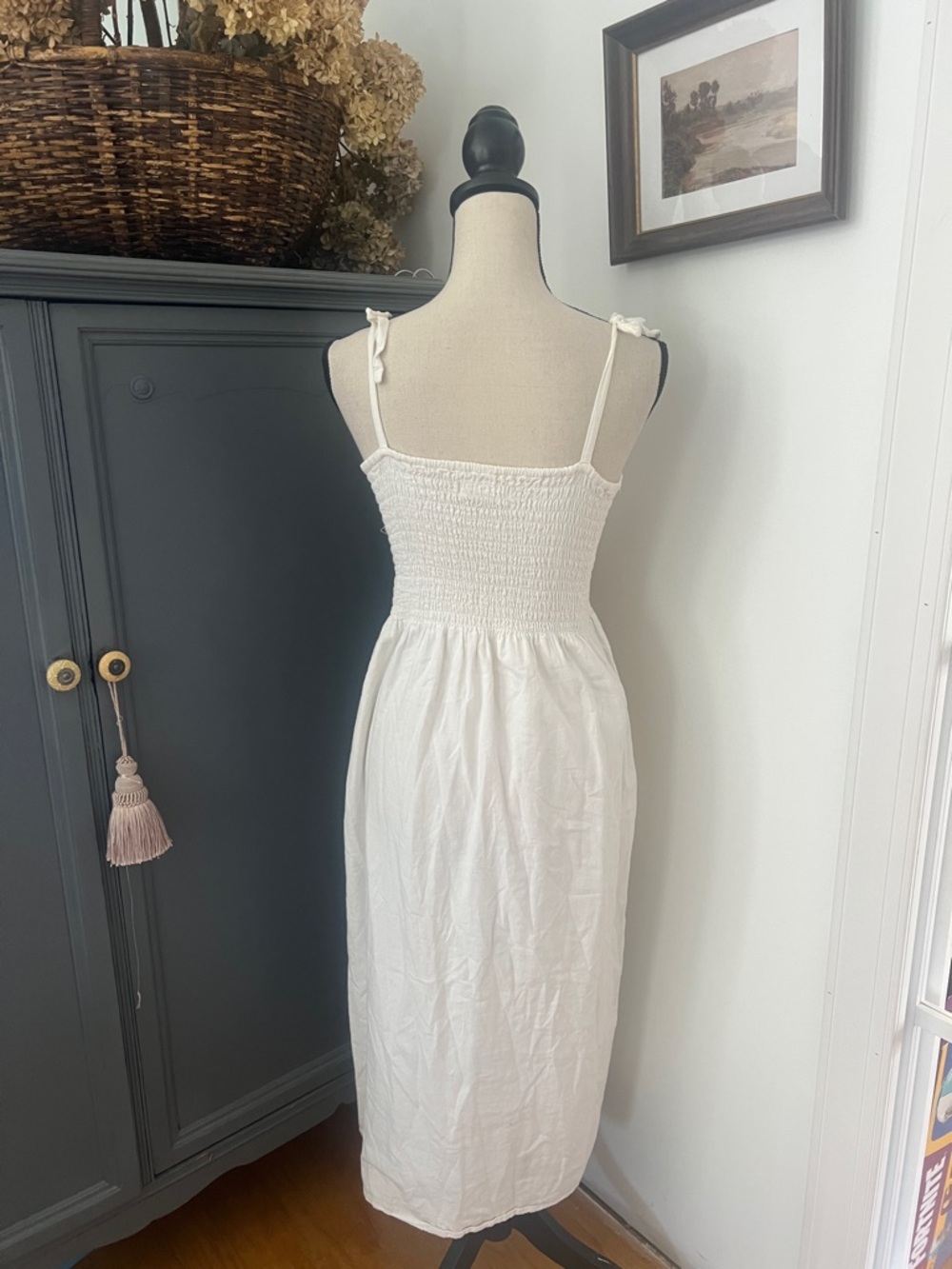 Emerson Fry SANTIAGO SUNDRESS - IVORY ORGANIC - Picture 7 of 7